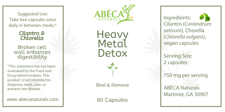 Heavy Metal Detox Support