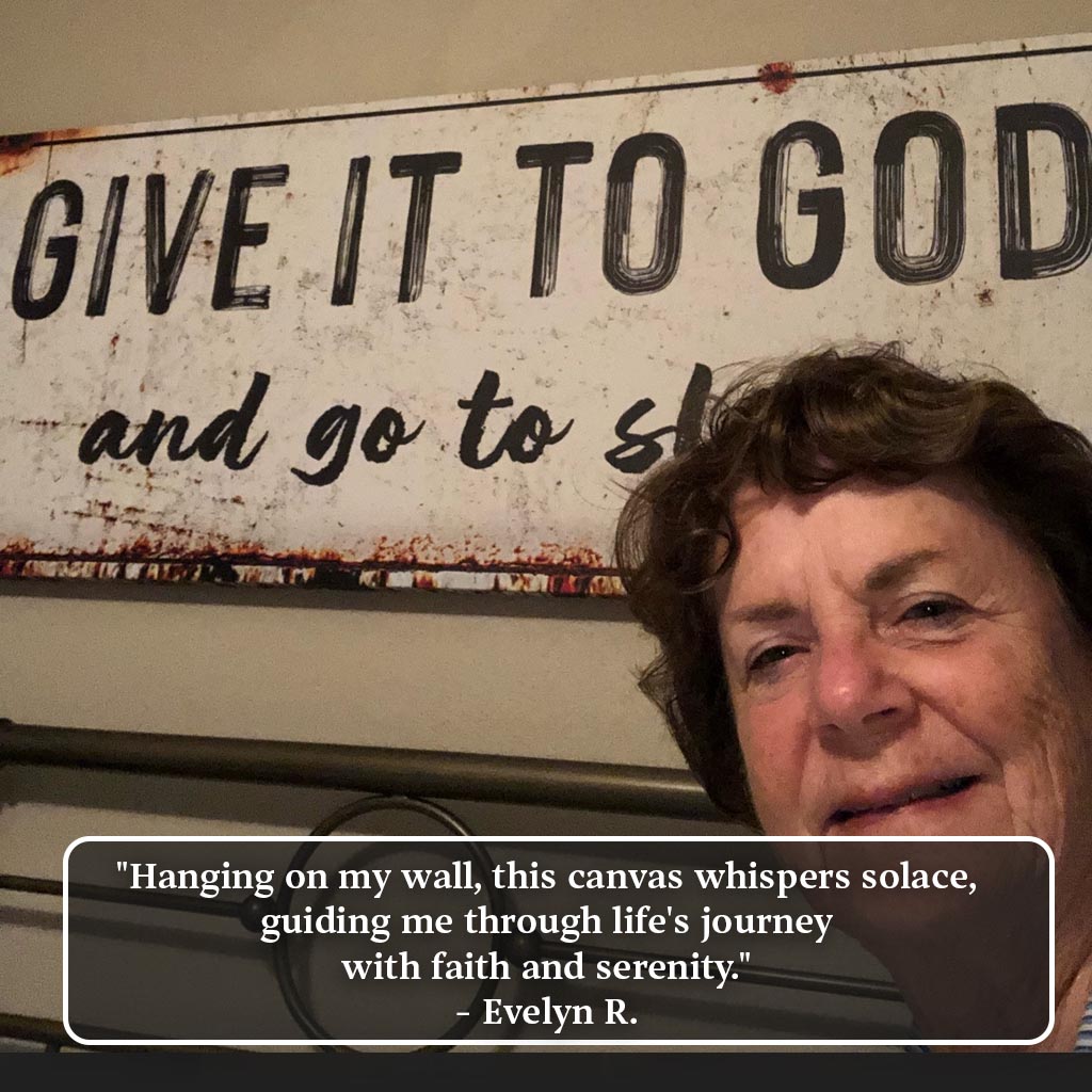 Give It to God Wall Art