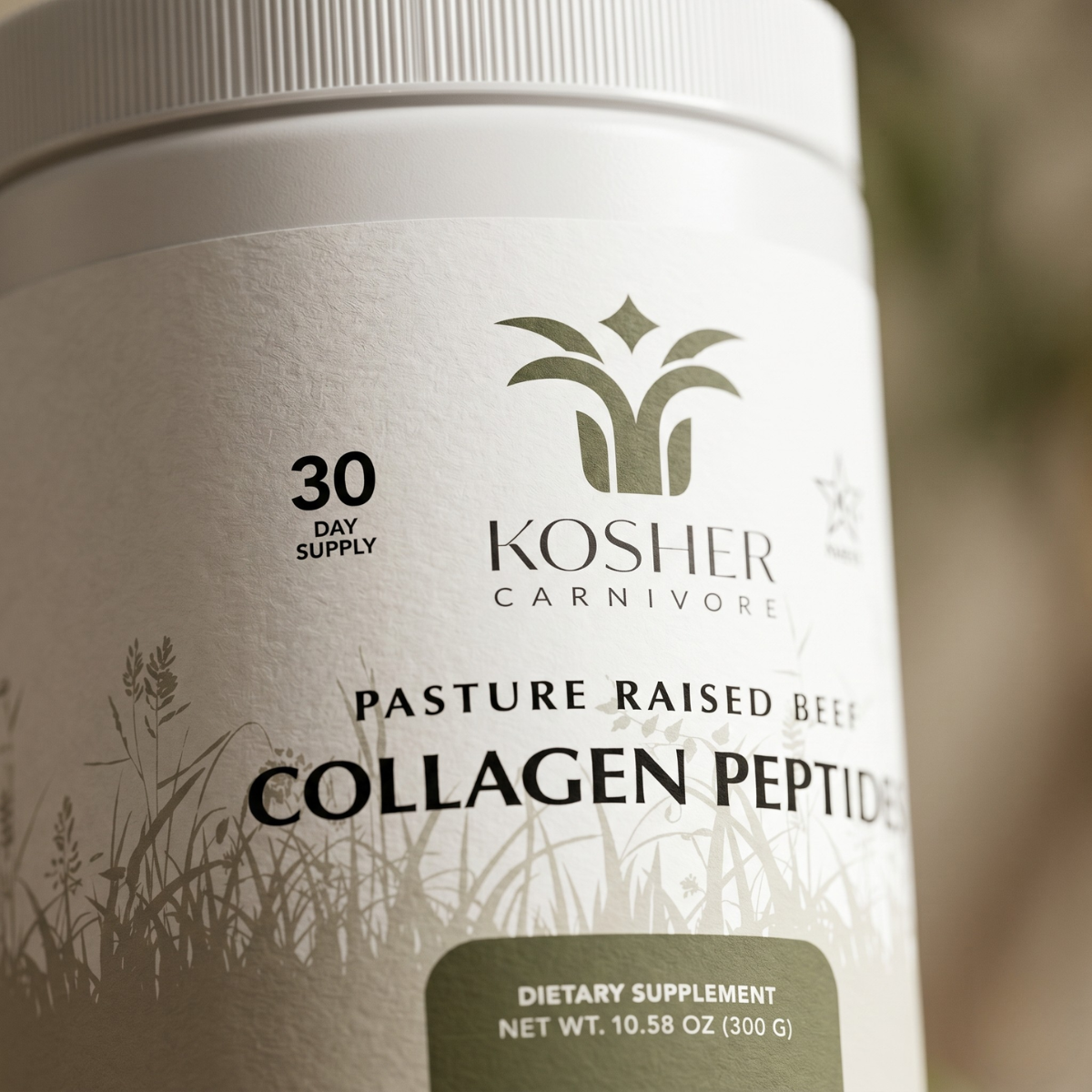 Kosher Pasture Raised Beef Collagen Peptides