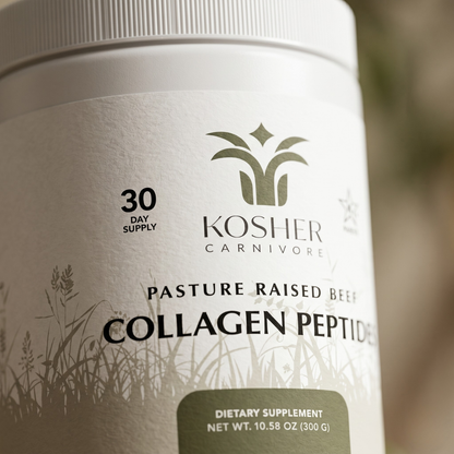 Kosher Pasture Raised Beef Collagen Peptides
