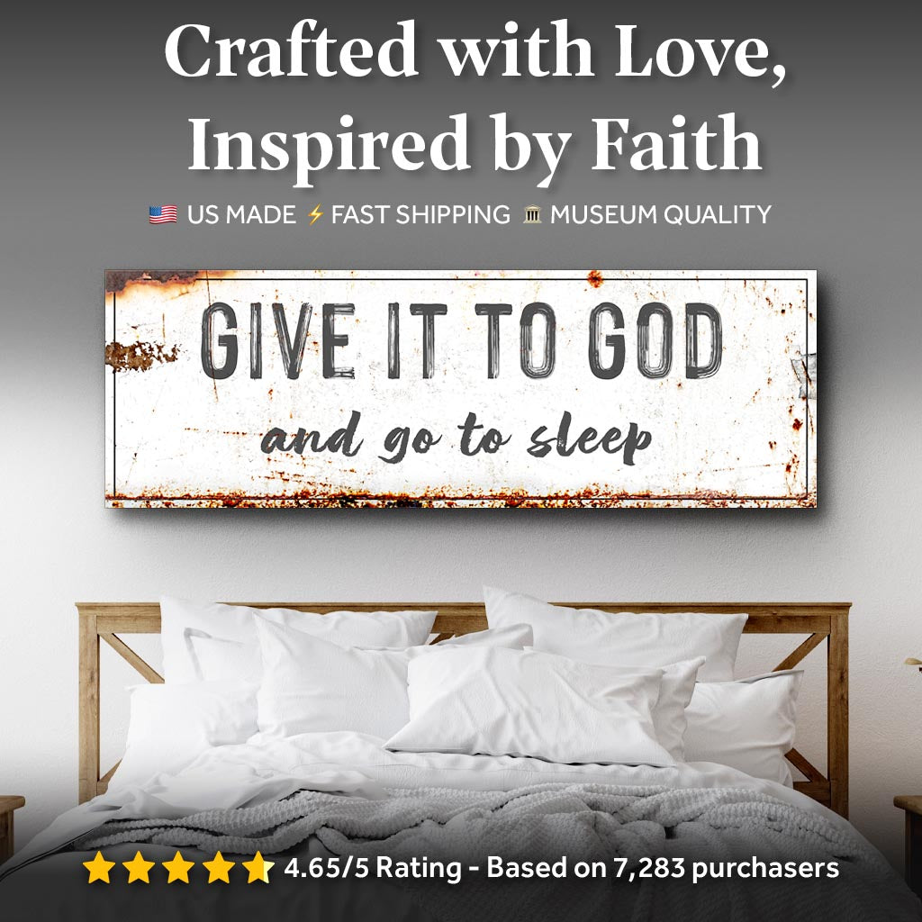 Give It to God Wall Art