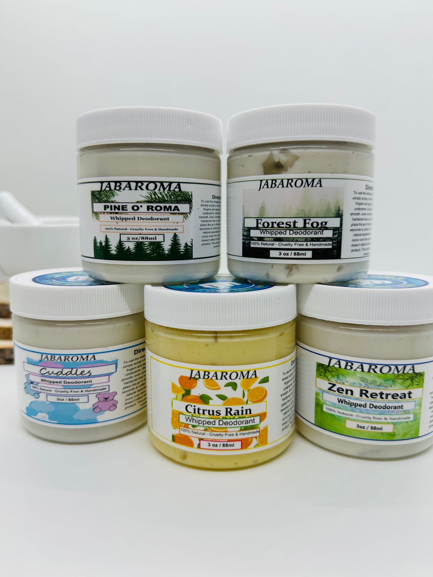 Jabaroma Natural Deodorant Cream