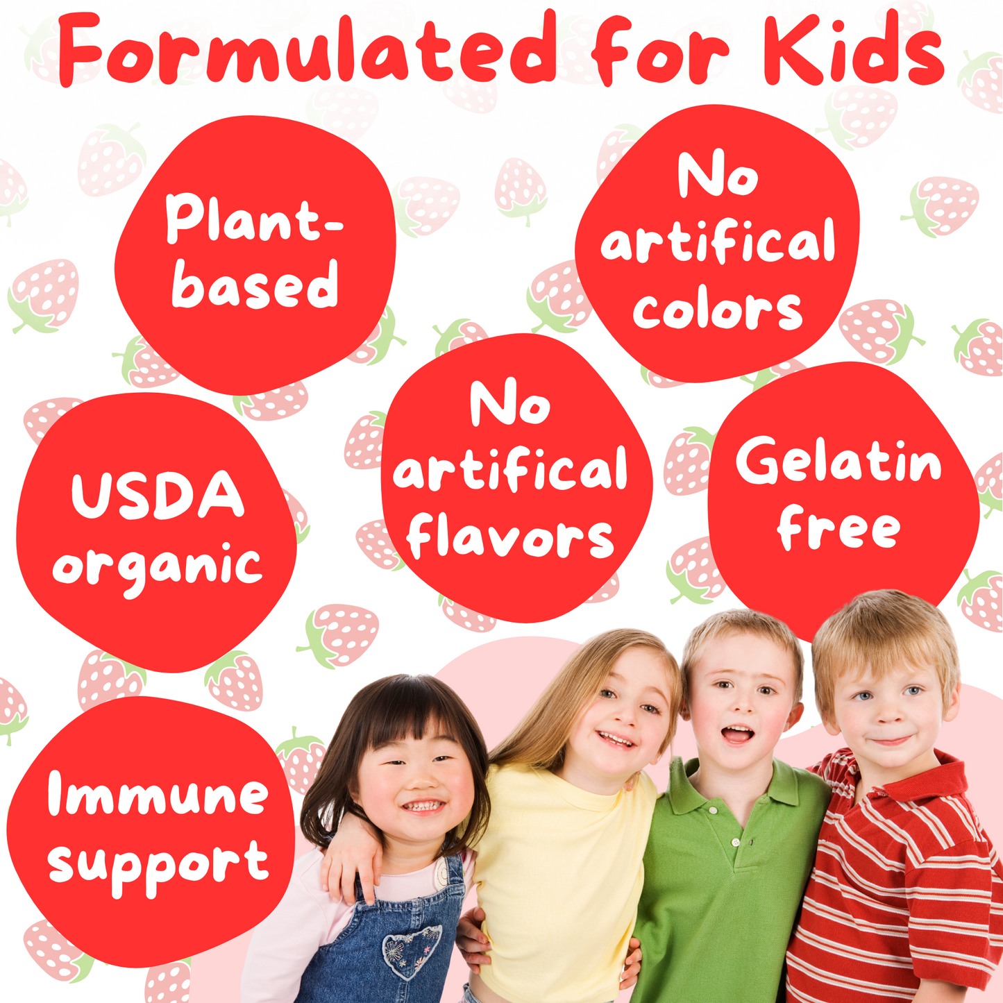 Clear Buddy Organic Kids Probiotic Gummies
