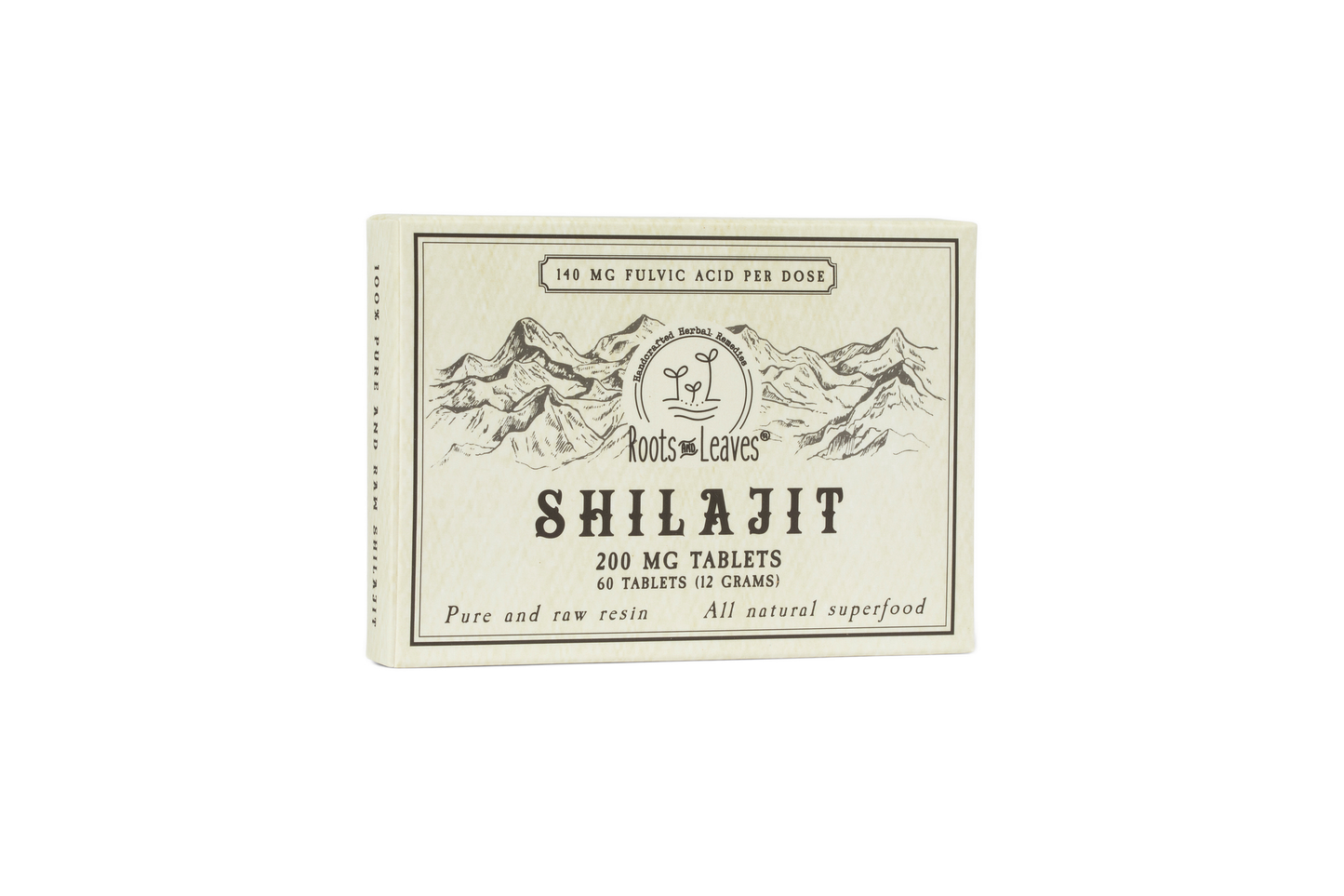Pure Shilajit Tablets 60ct. - 60 doses