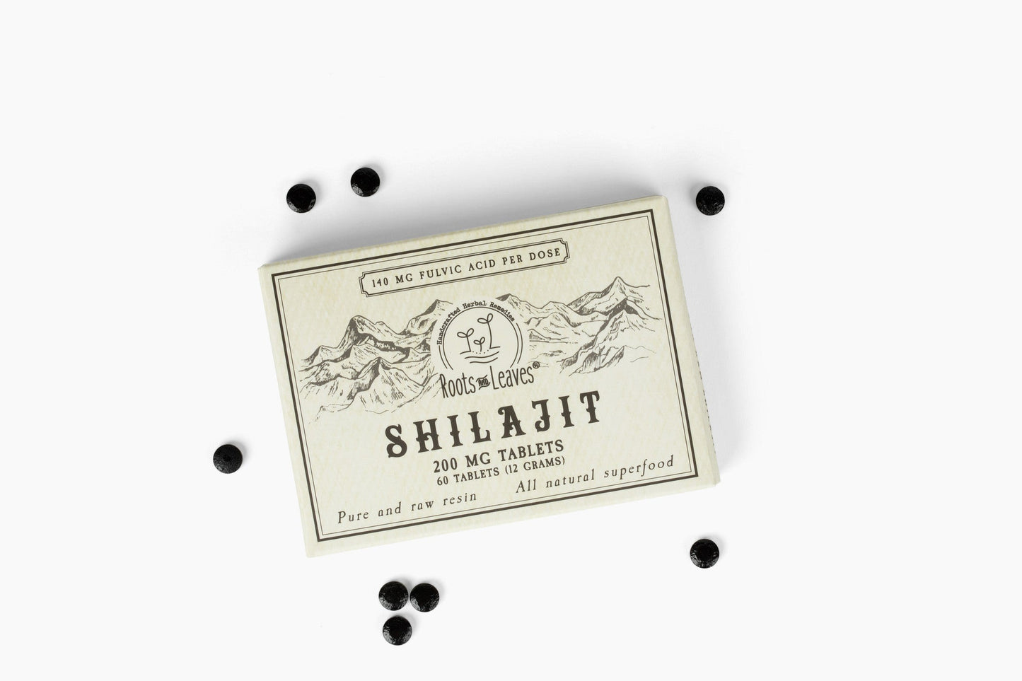 Pure Shilajit Tablets 60ct. - 60 doses