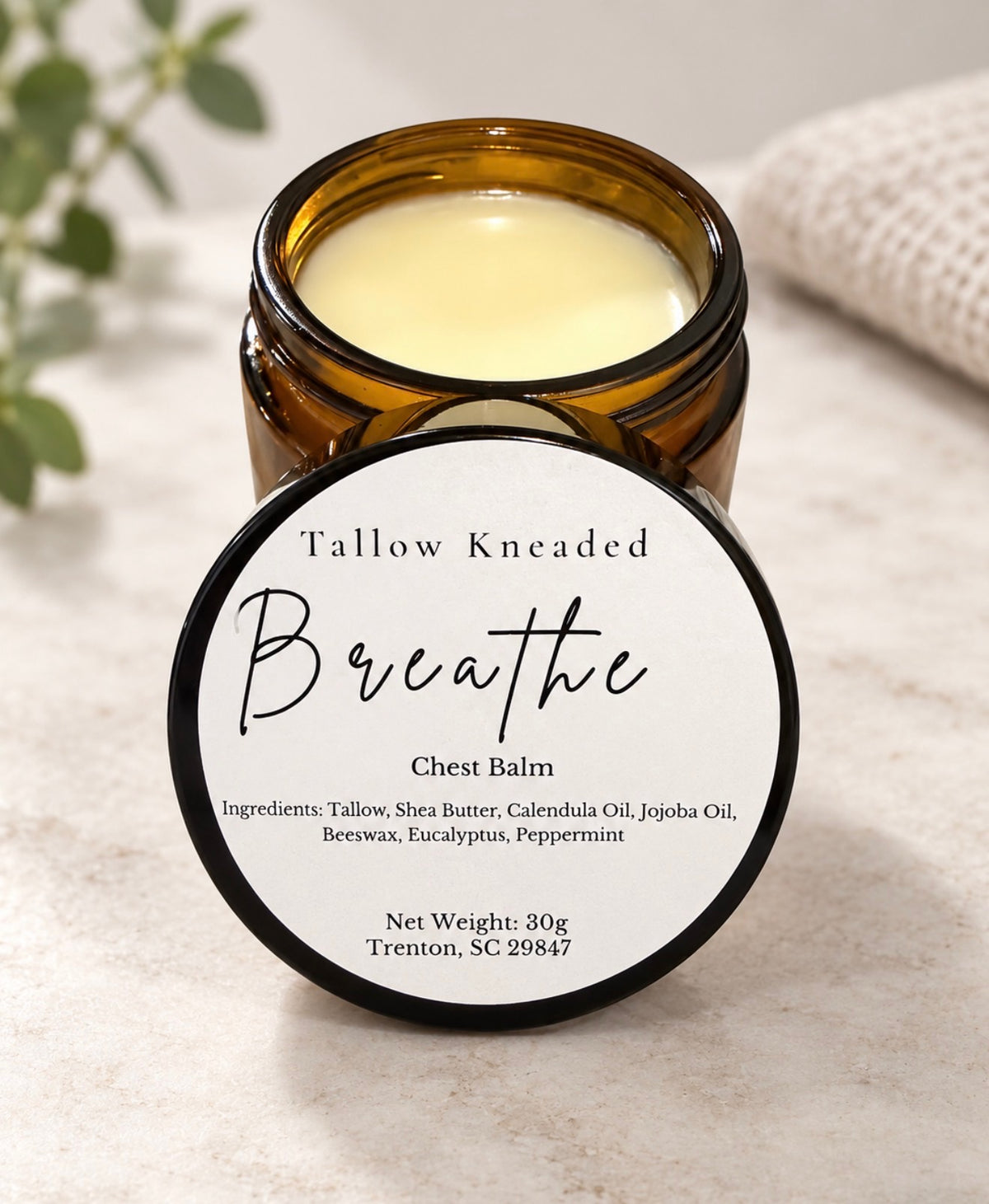 Breathe - Tallow Chest Rub