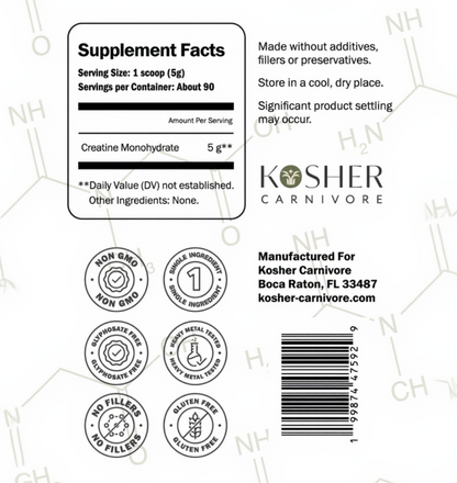 Kosher Creatine Monohydrate