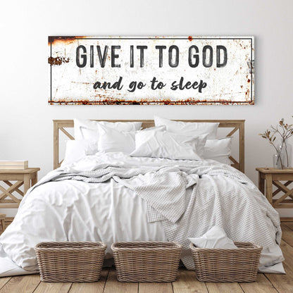 Give It to God Wall Art