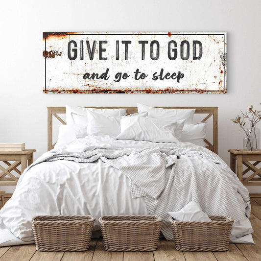 Give It to God Wall Art