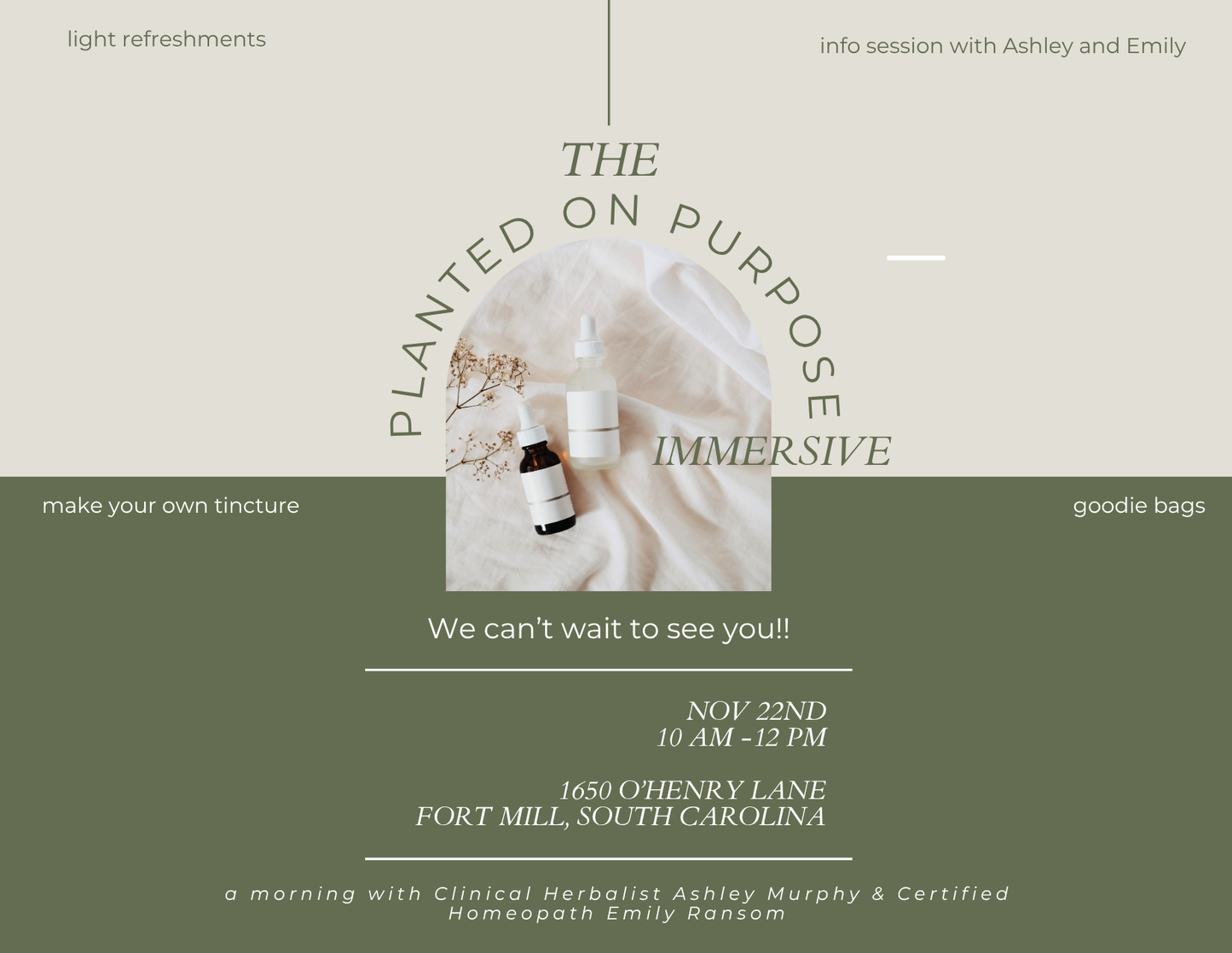 Planted on Purpose Immersive