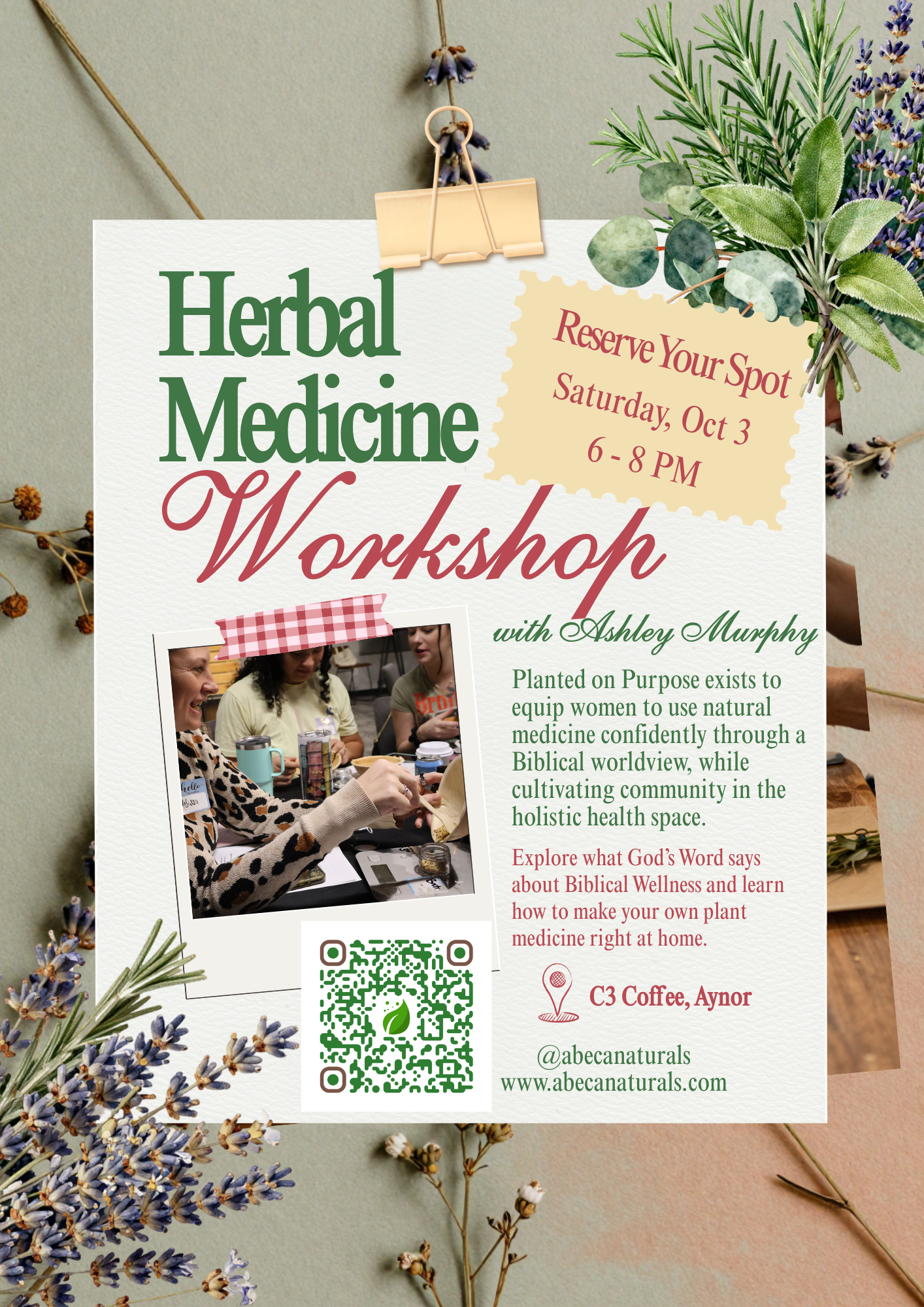 Event flyer