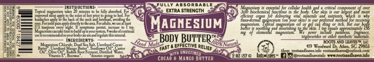 Magnesium Body Butter