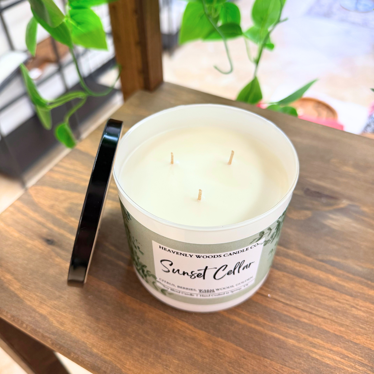 Sunset Cellar Triple Wick Candle
