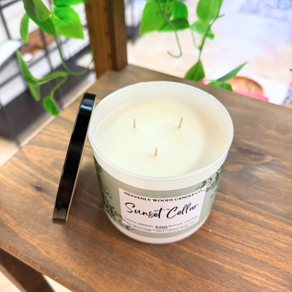 Sunset Cellar Triple Wick Candle