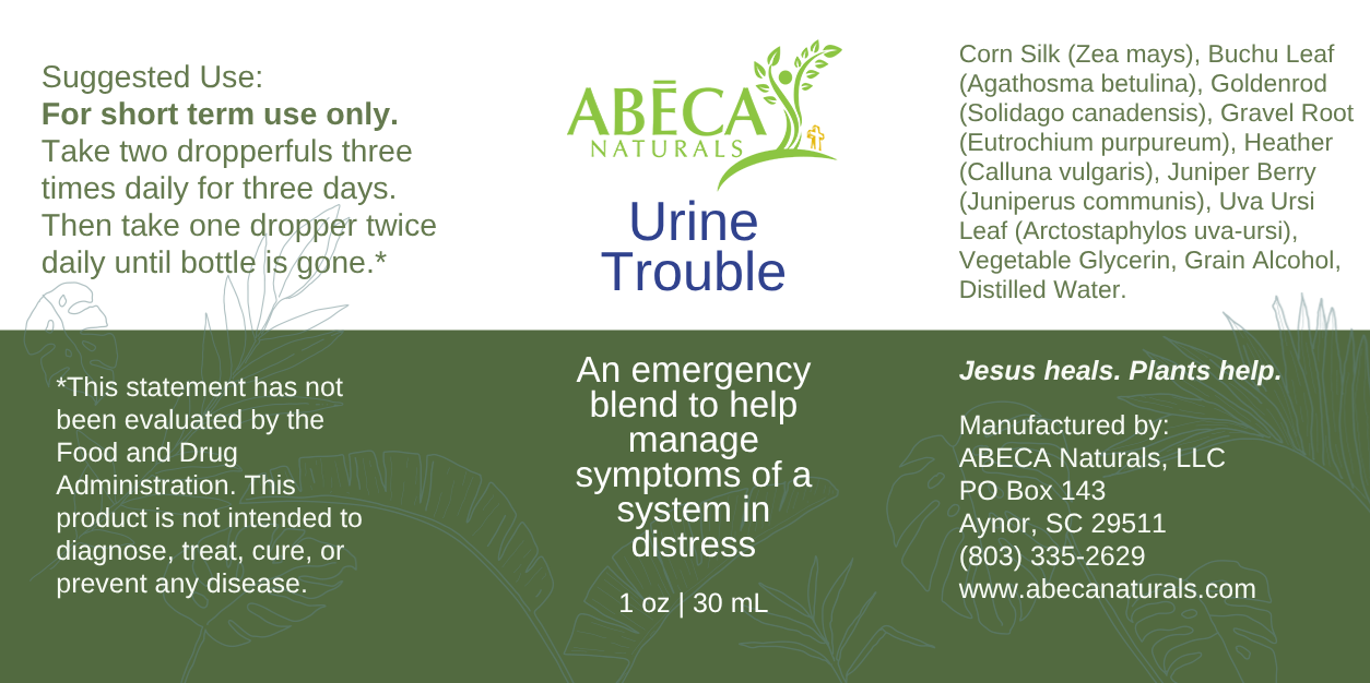 Urine Trouble - Fast Acting Relief