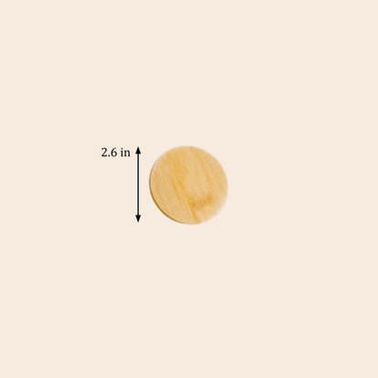 Bamboo Mason Jar Lids