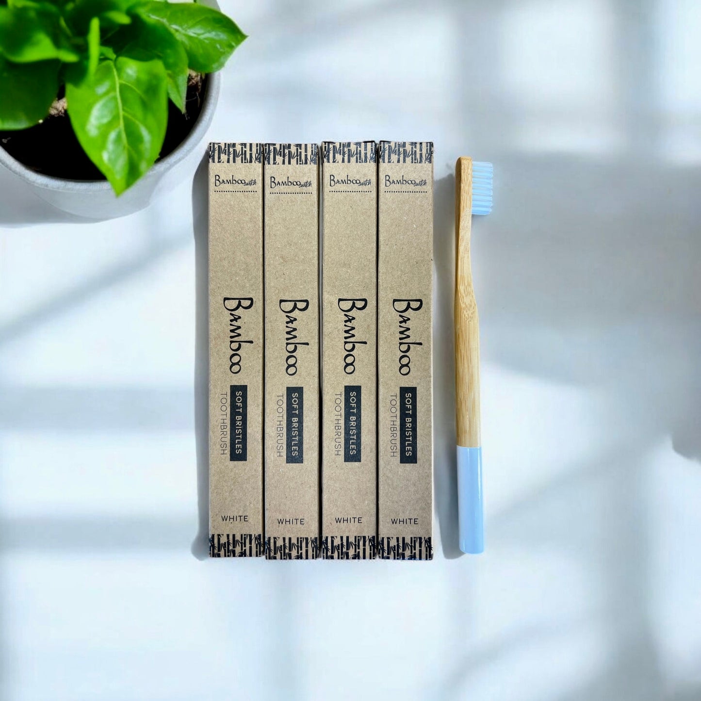 Bamboo Toothbrush | Round Handle