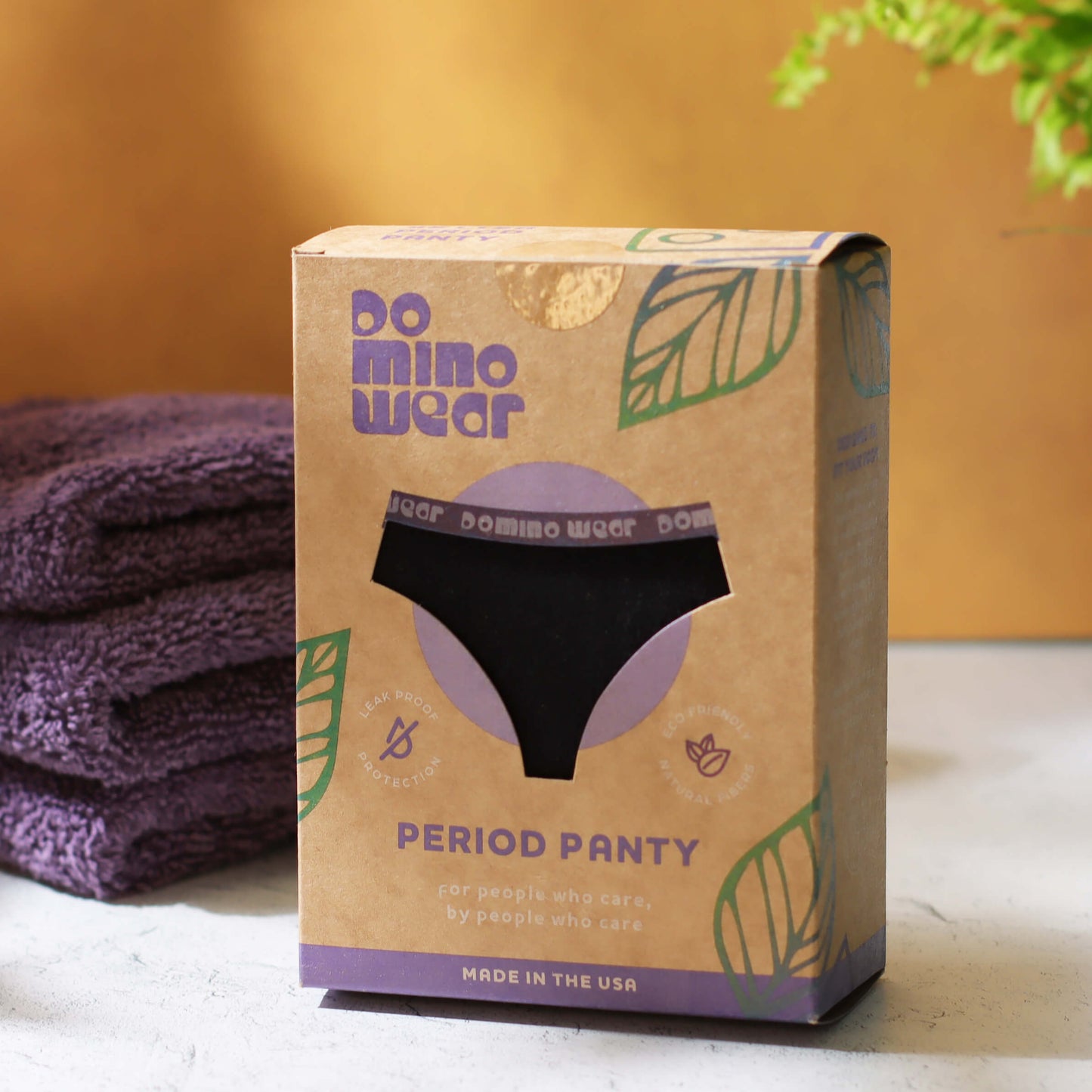 DominoWear - US-made Period Panty -Heavy