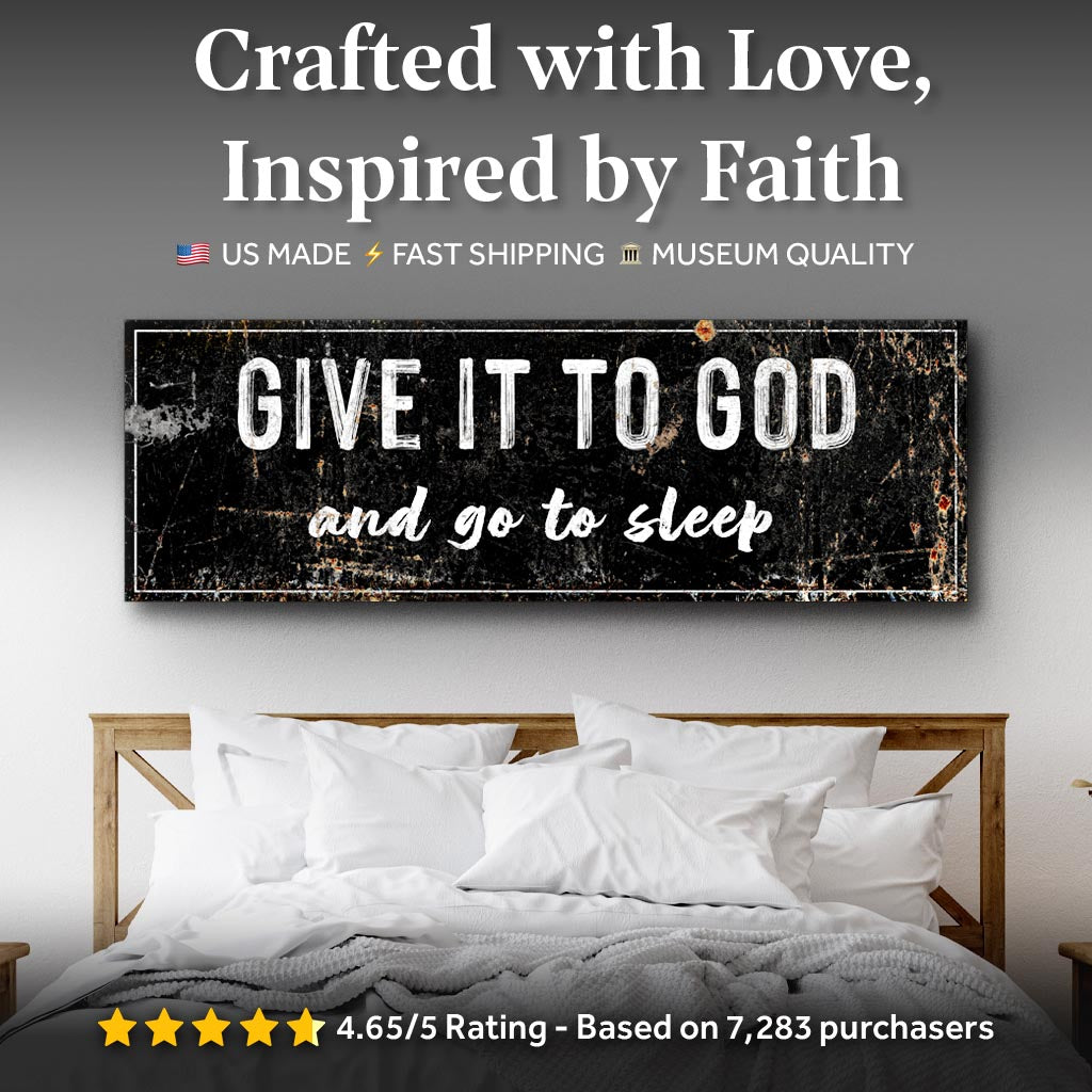 Give It to God Wall Art