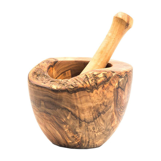 Olive Wood Mortar & Pestle
