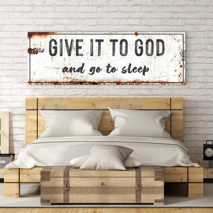 Give It to God Wall Art
