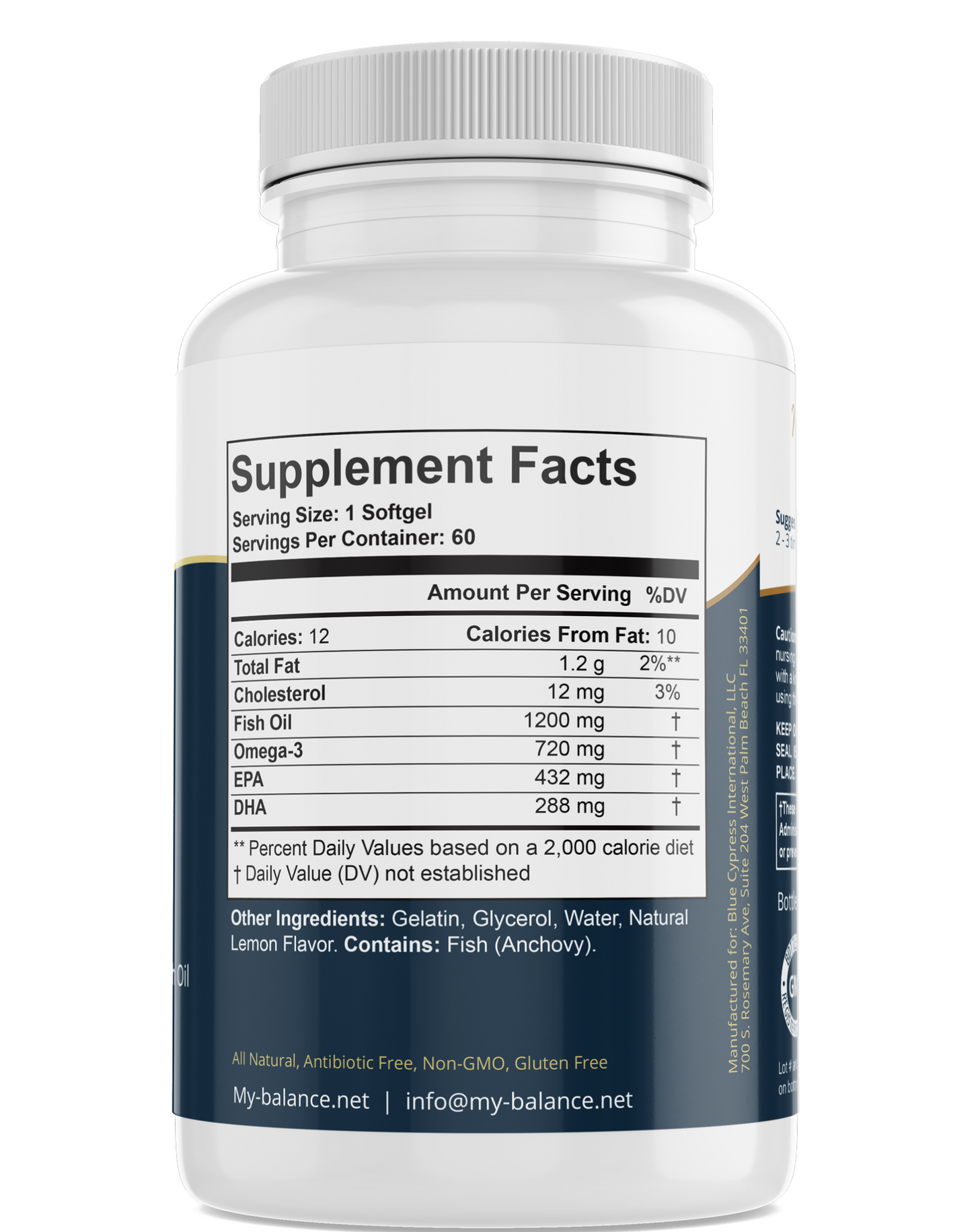 Omega Fish Oil - Omega-3 Fatty Acids