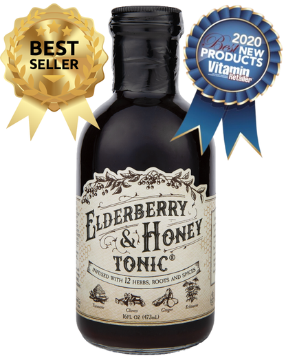 Elderberry and Honey Tonic